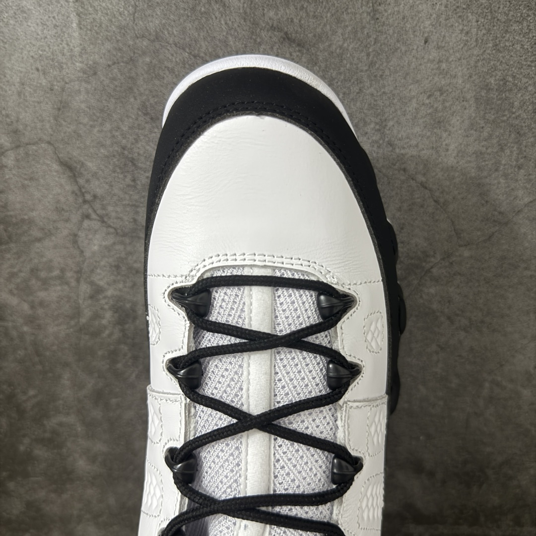 图片[5]-【XP纯原】AJ9白黑 高帮 Jordan Air Jordan 9 Retro OG Space Jam 经典舒适 复古篮球鞋 男女同款 白黑 外贸特供批次 原楦原档案数据开模打造 原厂中底拉帮钢印 货号：IX6179-100 尺码：40 40.5 41 42 42.5 43 44 44.5 45 46 47.5-莆田鞋