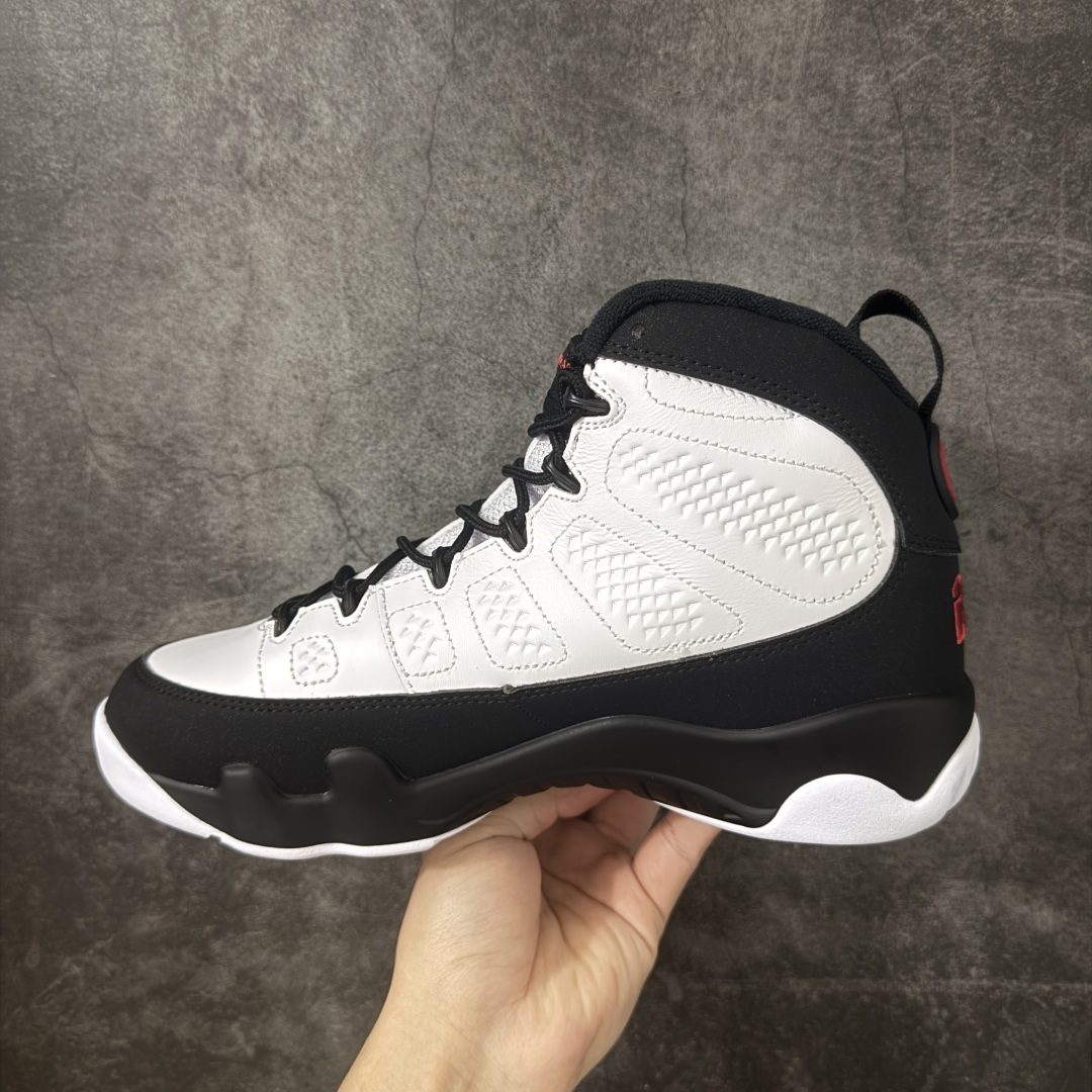 图片[2]-【XP纯原】AJ9白黑 高帮 Jordan Air Jordan 9 Retro OG Space Jam 经典舒适 复古篮球鞋 男女同款 白黑 外贸特供批次 原楦原档案数据开模打造 原厂中底拉帮钢印 货号：IX6179-100 尺码：40 40.5 41 42 42.5 43 44 44.5 45 46 47.5-莆田鞋