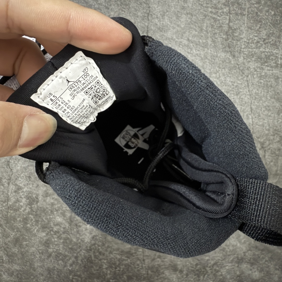 图片[7]-【XP纯原】AJ9白黑 高帮 Jordan Air Jordan 9 Retro OG Space Jam 经典舒适 复古篮球鞋 男女同款 白黑 外贸特供批次 原楦原档案数据开模打造 原厂中底拉帮钢印 货号：IX6179-100 尺码：40 40.5 41 42 42.5 43 44 44.5 45 46 47.5-选品中心