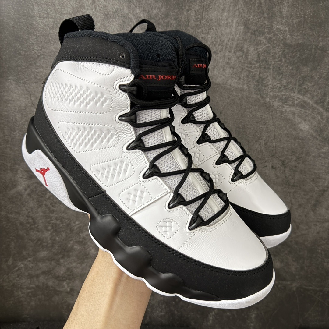 【XP纯原】AJ9白黑 高帮 Jordan Air Jordan 9 Retro OG Space Jam 经典舒适 复古篮球鞋 男女同款 白黑 外贸特供批次 原楦原档案数据开模打造 原厂中底拉帮钢印 货号：IX6179-100 尺码：40 40.5 41 42 42.5 43 44 44.5 45 46 47.5-莆田鞋