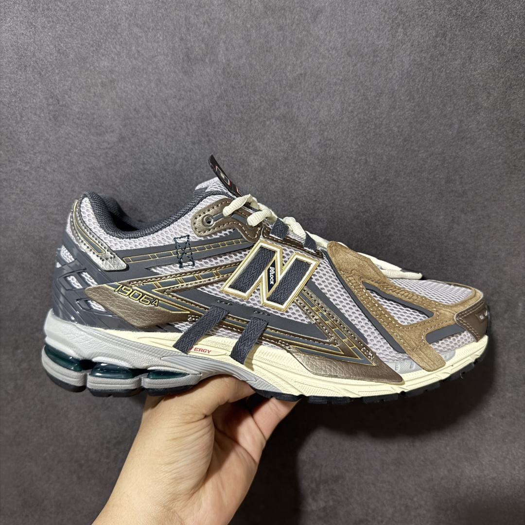 【公司级】New Balance 1906系列复古老爹风休闲运动慢跑鞋 U19066U8  #采用轻质牛剖革拼接透气网眼衬垫织物鞋面材质 T-Beam大底提供足步弓支撑，保持步态稳定 后跟搭载外露缓震胶  尺码：36 37 37.5 38 38.5 39 40 40.5 41 42 42.5 43 44 44.5 45-选品中心