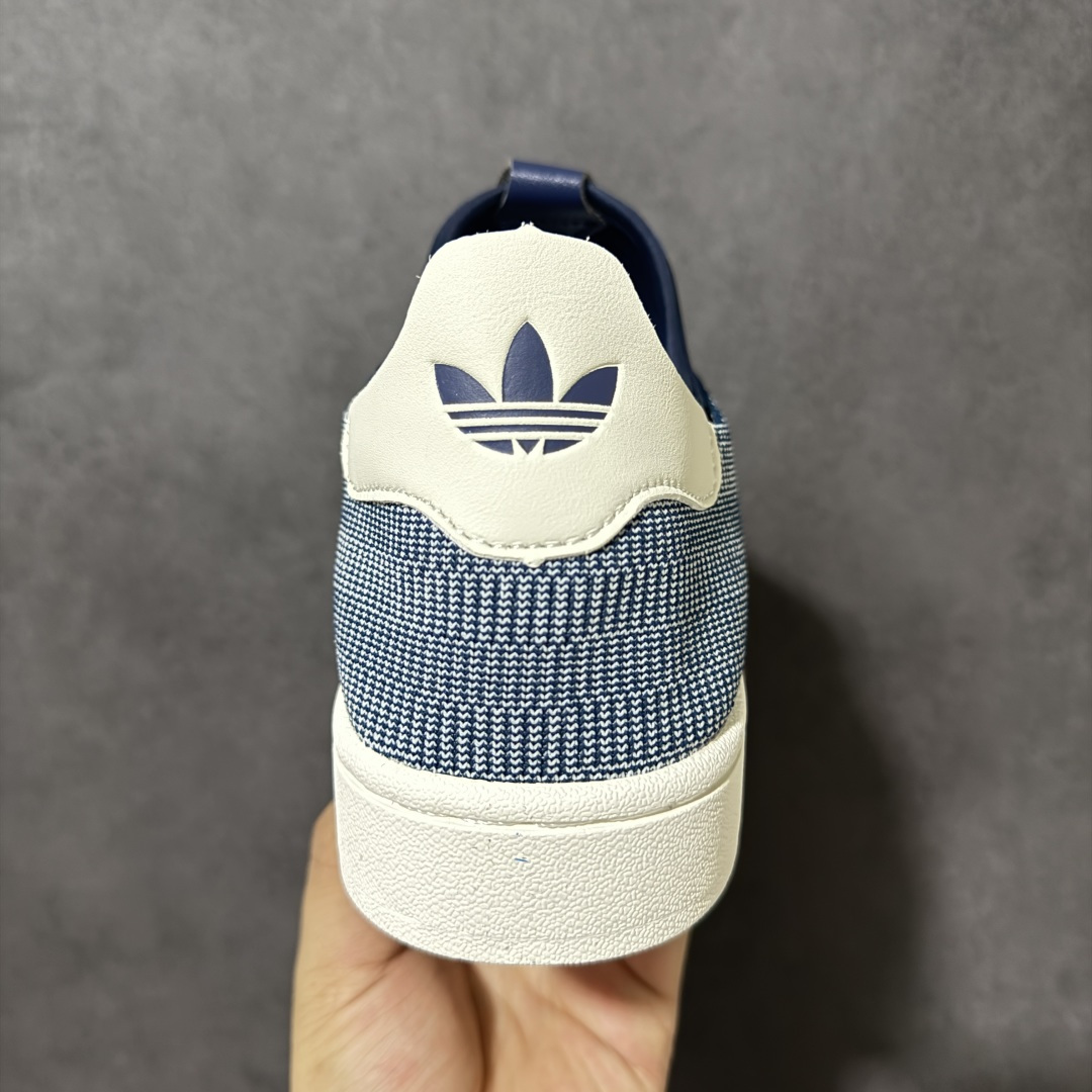 图片[4]-【公司级】阿迪达斯十字交叉绑带Adidas SUPERSTAR SLIP ON W S 贝壳头十字交叉绑带 白山联名款绑带 男女鞋 货号：KZ7554 尺码：36 36.5 37.5 38 38.5 39 40 40.5 41 42 42.5 43 44 45-选品中心