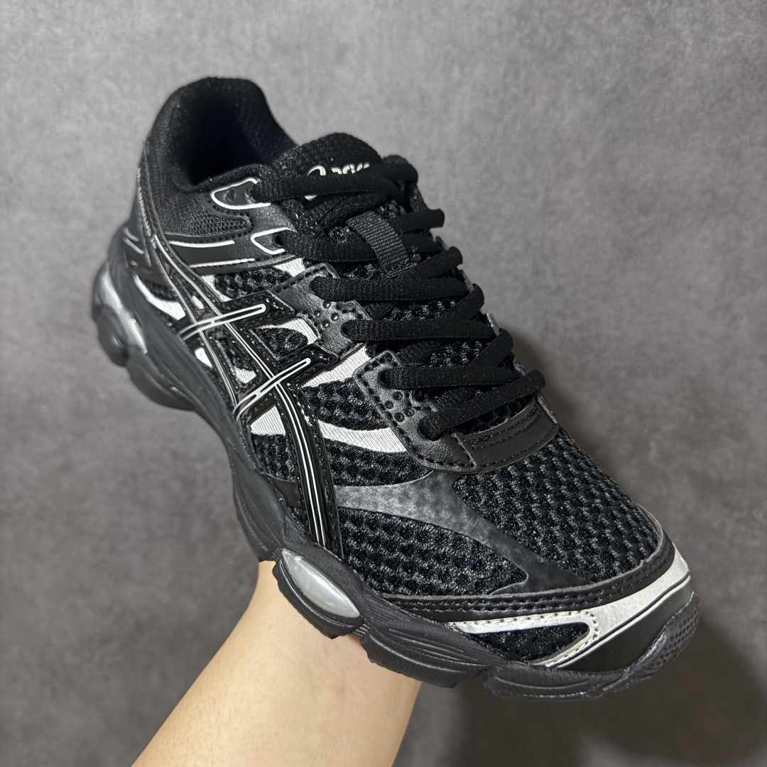 图片[3]-【公司级】Asics Gel-Cumulus 16 TG 亚瑟士 防滑耐磨 休闲运动鞋 采用双层提花网面设计 提高包裹性和透气性 后跟搭载稳定系统科技T-GEL提升整体支撑力和结构感 减少对身体带来的冲击负荷 创新中底至轻回弹 货号：1203A733-002 尺码：36 37 37.5 38 39 39.5 40.5 41.5 42 42.5 43.5 44 45 46 47-莆田鞋