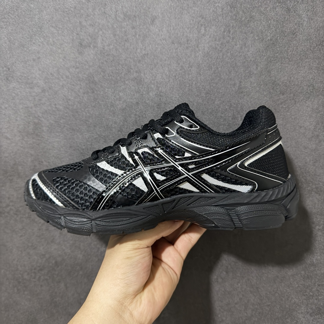 图片[2]-【公司级】Asics Gel-Cumulus 16 TG 亚瑟士 防滑耐磨 休闲运动鞋 采用双层提花网面设计 提高包裹性和透气性 后跟搭载稳定系统科技T-GEL提升整体支撑力和结构感 减少对身体带来的冲击负荷 创新中底至轻回弹 货号：1203A733-002 尺码：36 37 37.5 38 39 39.5 40.5 41.5 42 42.5 43.5 44 45 46 47-莆田鞋