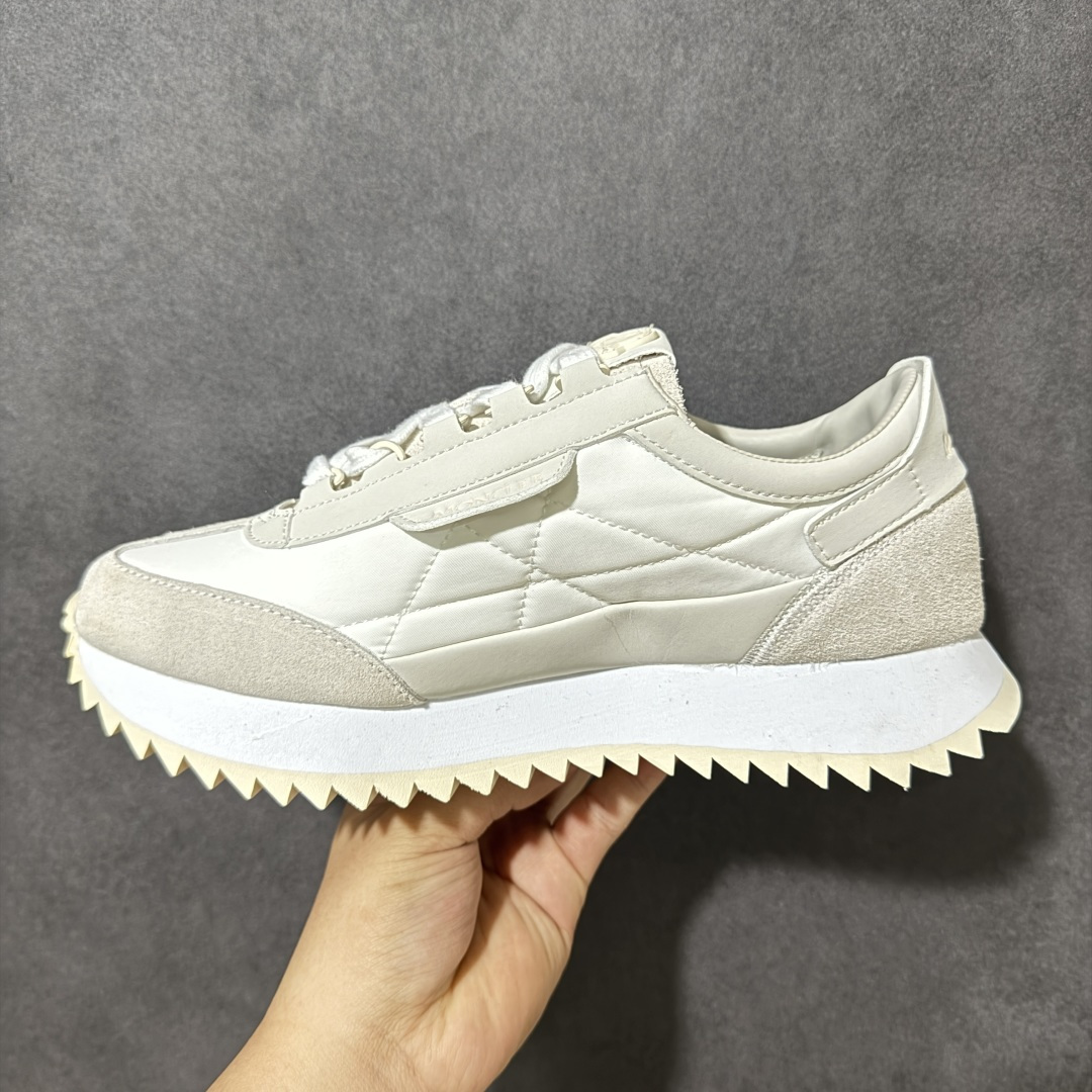 图片[2]-【公司级】盟可睐(蒙口)Moncler Pacey Low Sneaker 佩西系列低帮轻量户外登山运动鞋 #配置天地盖礼盒 #采用防撕裂牛津布组合翻毛皮饰片鞋面材质 #配置缓震OrthoLite(欧索莱)透气吸汗鞋垫 #双层EVA缓震材料中底 #外置锯齿防滑橡胶鞋底 尺码：36 37 38 39 40 41 42 43 44 45-莆田鞋