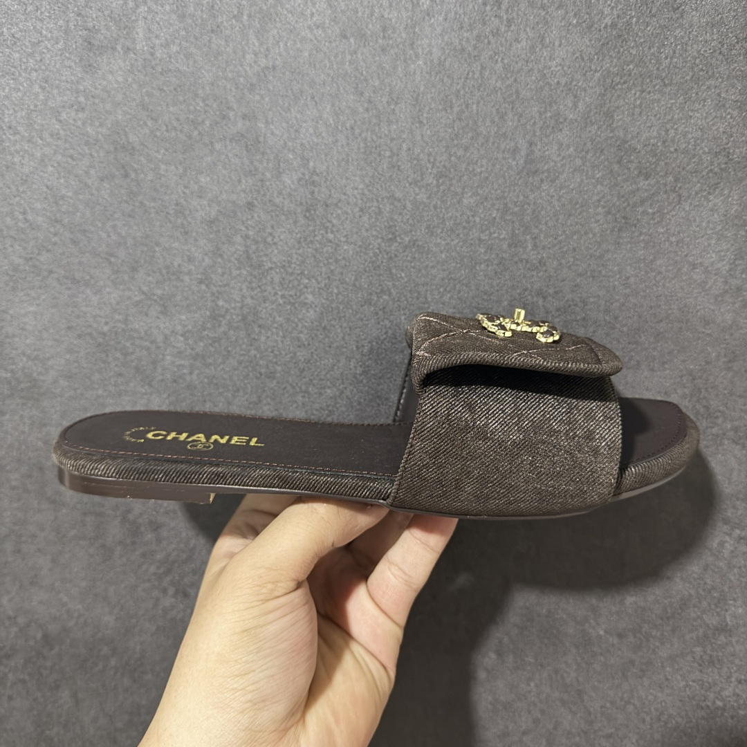 【广东版】GUCCI 26S 平底 一字拖鞋1.5cm 女款 尺码：35-40-选品中心