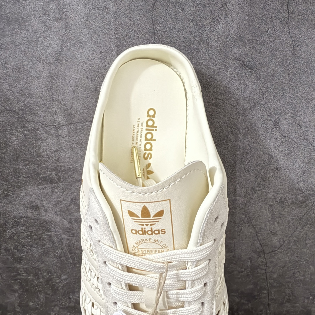 图片[8]-【正确版】桑巴德训拖鞋一脚蹬 正确版出货！ adidas originals Samba OG MULE 包头拖鞋 黑色 货号：KH7719 浅米色 尺码：35.5 36 36.5 37 38 38.5 39 40 40.5 41 42 42.5 43 44 44.5 45-选品中心