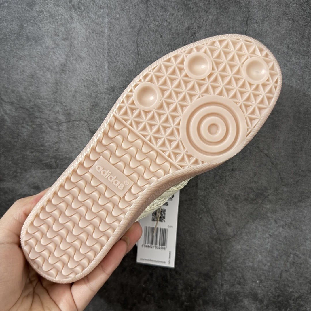 图片[9]-【正确版】桑巴德训拖鞋一脚蹬 正确版出货！ adidas originals Samba OG MULE 包头拖鞋 黑色 货号：KH7719 浅米色 尺码：35.5 36 36.5 37 38 38.5 39 40 40.5 41 42 42.5 43 44 44.5 45-选品中心