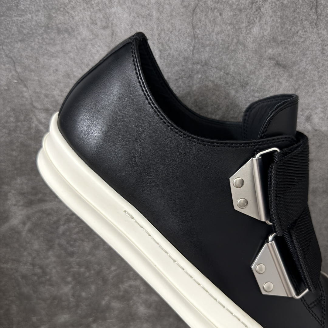 图片[7]-【莞产G版】大匡威RO / Rick Owens DRKSHDW 瑞克·欧文斯 大匡威低帮/低帮 机能金属扣西瓜头 【皮料】 东莞原厂进口全新原厂皮 【鞋头】软糯，轻轻按压有牛皮细细的纹理质感！ 【鞋底】TPU大底奶香味！硬度、肤感一比一！鞋底logo钢印清晰正确！ 【鞋垫】独家私人开模压印！牛皮贴面，双层复合！ 【尺码】 ：36 37 38 39 40 41 42 43 44 45 46！-选品中心