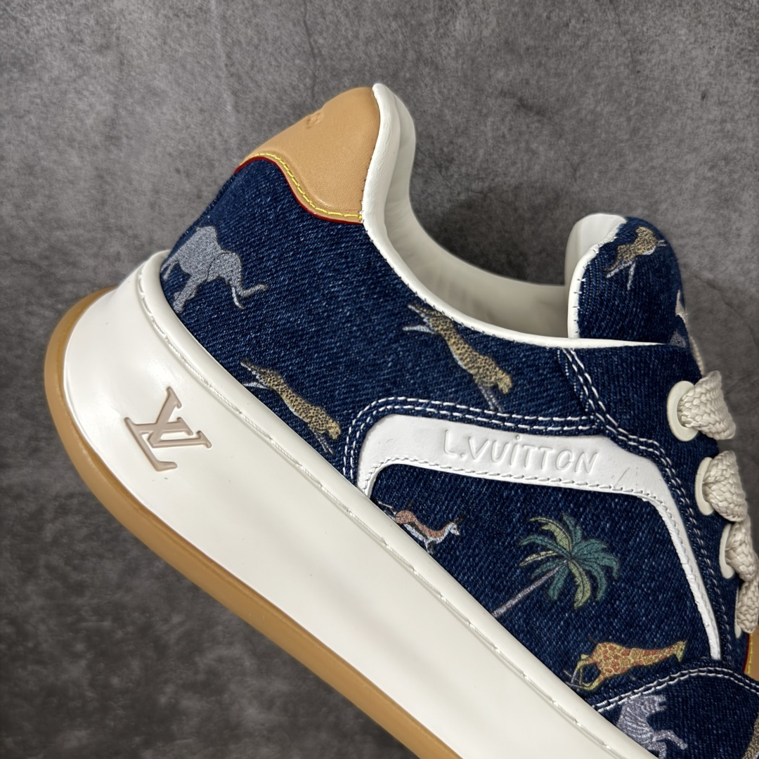 图片[7]-【HS顶级礼盒版】LV 路易威登LOUIS VUITTON Tilted Low Sneakers 倾斜系列低帮复古休闲运动文化百搭板鞋 2026早春款板鞋 饼干鞋 礼盒包装 私模开发大底 正确细节 原鞋原材料1：1打造 完美版型做工 欢迎对比市场任何品质的货品 广东原产 专业LV大厂出品 正确底 大底开发近半年 原楦型开发纸版 全鞋原材料打造 细节 针车 烫金 中底无可挑剔 包装说明书防尘布袋物件(附送官方快递加固牛皮纸外盒!!)# 尺码：39 40 41 42 43 44 45 46-选品中心