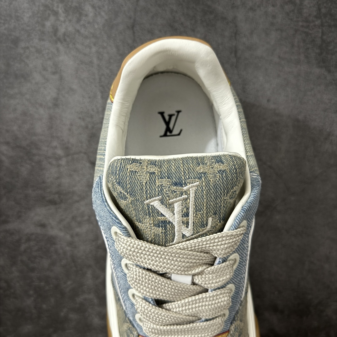 图片[8]-【HS顶级礼盒版】LV 路易威登LOUIS VUITTON Tilted Low Sneakers 倾斜系列低帮复古休闲运动文化百搭板鞋 2026早春款板鞋 饼干鞋 礼盒包装 私模开发大底 正确细节 原鞋原材料1：1打造 完美版型做工 欢迎对比市场任何品质的货品 广东原产 专业LV大厂出品 正确底 大底开发近半年 原楦型开发纸版 全鞋原材料打造 细节 针车 烫金 中底无可挑剔 包装说明书防尘布袋物件(附送官方快递加固牛皮纸外盒!!)# 尺码：39 40 41 42 43 44 45 46-选品中心
