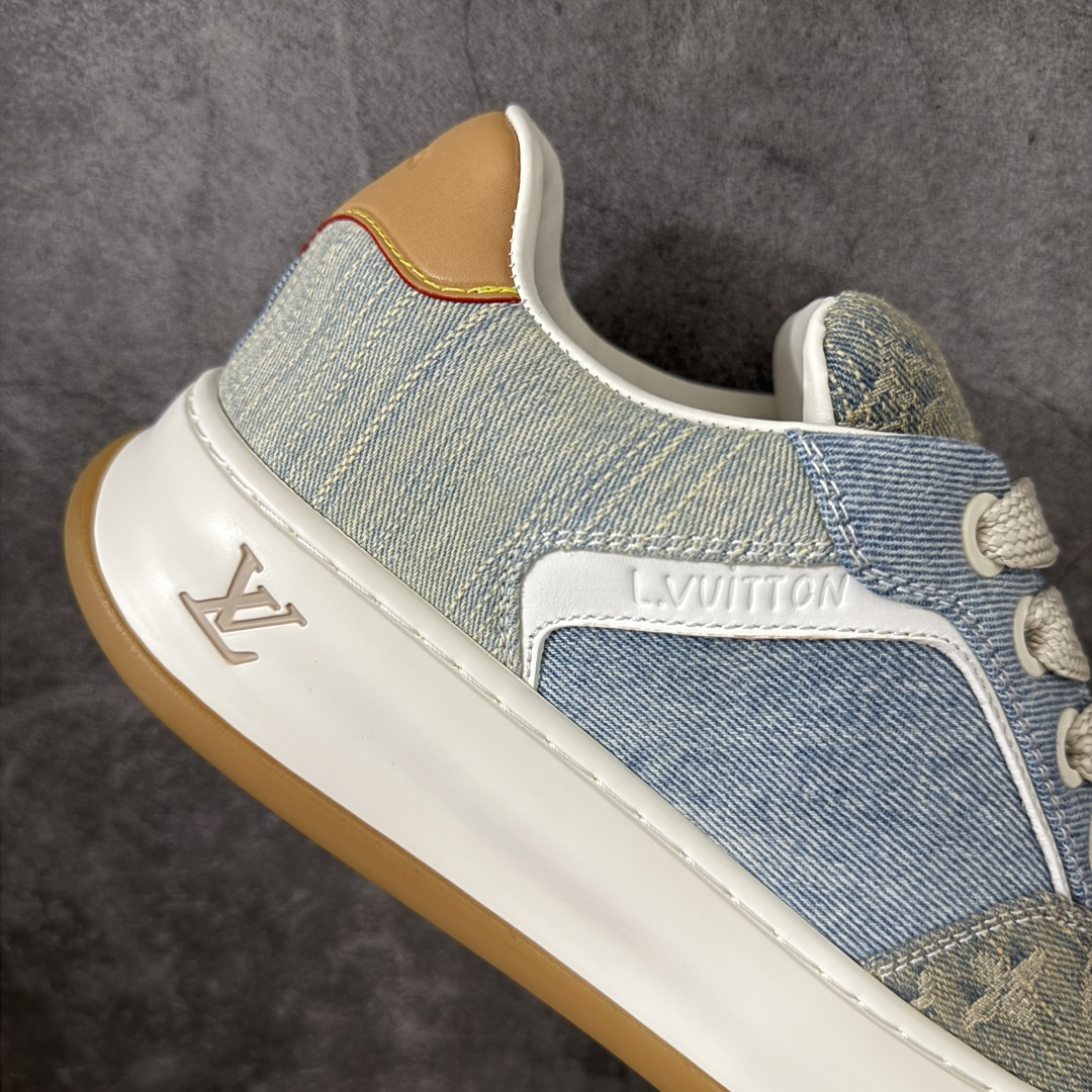 图片[7]-【HS顶级礼盒版】LV 路易威登LOUIS VUITTON Tilted Low Sneakers 倾斜系列低帮复古休闲运动文化百搭板鞋 2026早春款板鞋 饼干鞋 礼盒包装 私模开发大底 正确细节 原鞋原材料1：1打造 完美版型做工 欢迎对比市场任何品质的货品 广东原产 专业LV大厂出品 正确底 大底开发近半年 原楦型开发纸版 全鞋原材料打造 细节 针车 烫金 中底无可挑剔 包装说明书防尘布袋物件(附送官方快递加固牛皮纸外盒!!)# 尺码：39 40 41 42 43 44 45 46-选品中心