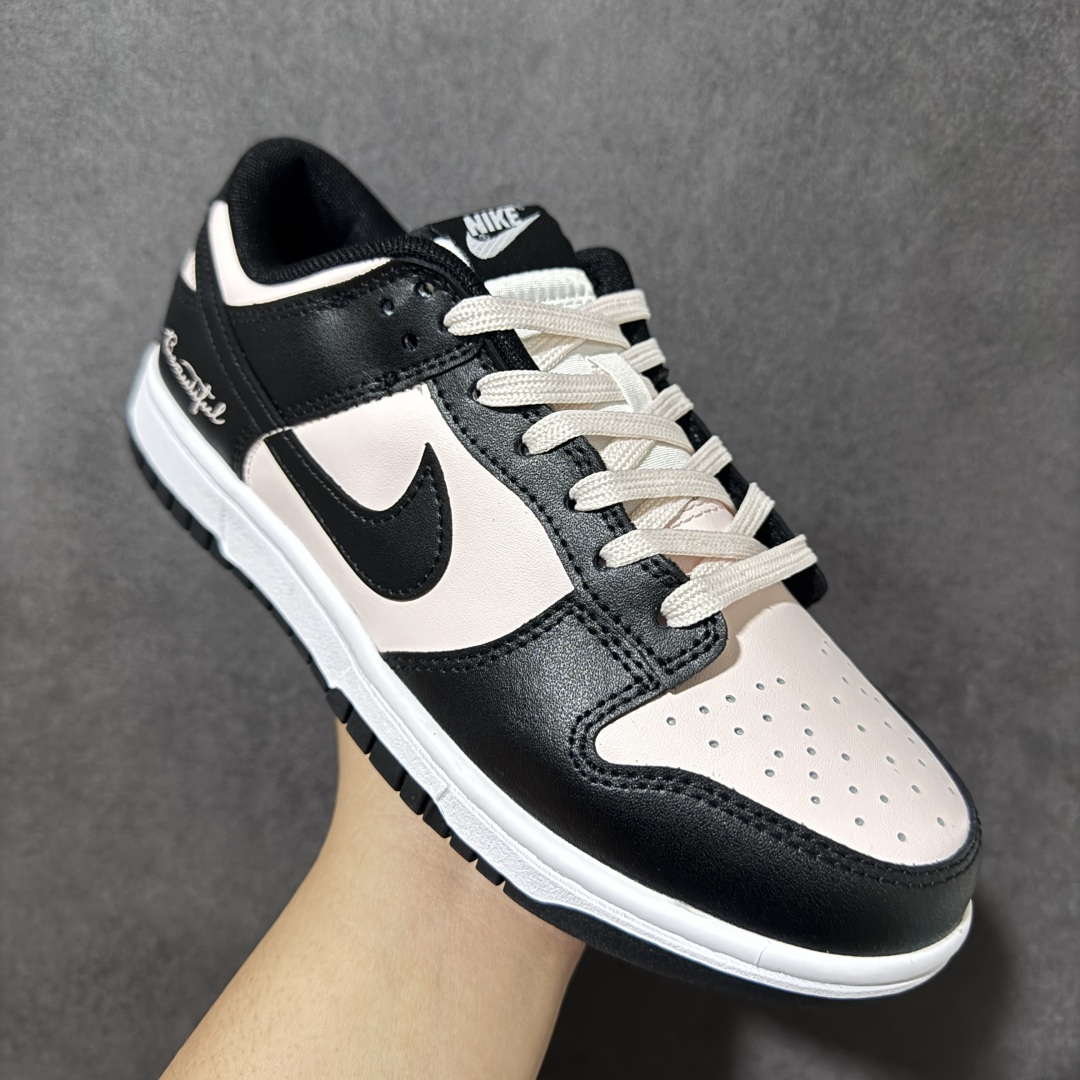 图片[3]-【YC版本】Nike SB Dunk Low 黑粉 低帮休闲板鞋 DD1391-100  #大厂纯原品质出货 超高清洁度 皮料切割干净无任何毛边 细节完美   尺码：35.5 36 36.5 37.5 38 38.5 39 40-选品中心