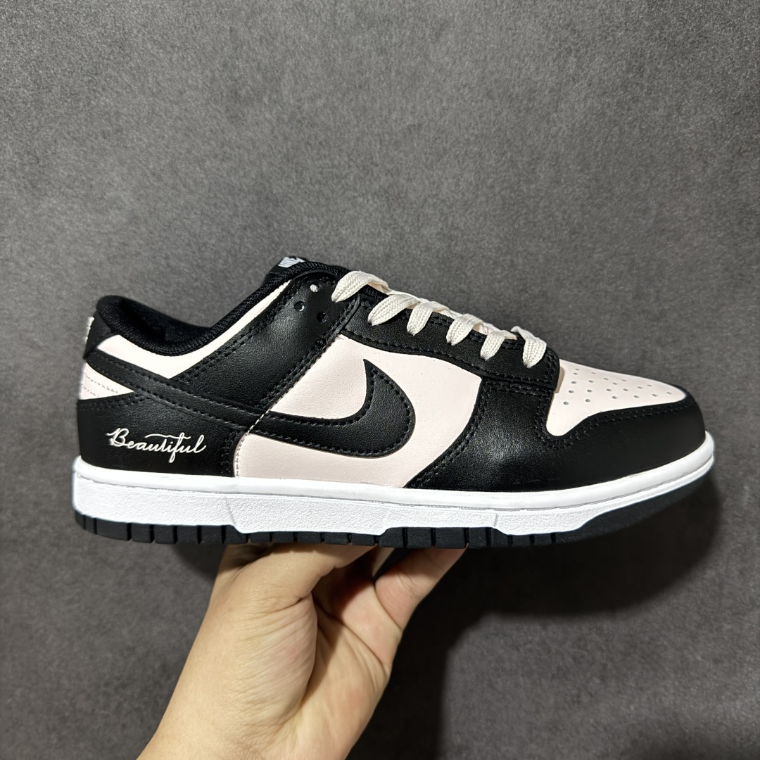 【YC版本】Nike SB Dunk Low 黑粉 低帮休闲板鞋 DD1391-100  #大厂纯原品质出货 超高清洁度 皮料切割干净无任何毛边 细节完美   尺码：35.5 36 36.5 37.5 38 38.5 39 40-选品中心