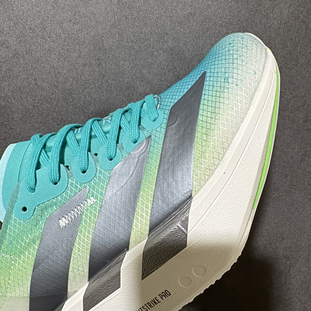 图片[8]-【公司级】Adidas Adizero PRO 4 阿迪达斯 舒适百搭防滑耐磨 低帮 休闲跑步鞋 中底配置方面搭载全掌Lightstrike Pro 鞋面采用透气网面 契合日常训练鞋的定位 外底给到了橡胶 更加防滑耐磨 货号： JS2579 尺码：36-45半-选品中心