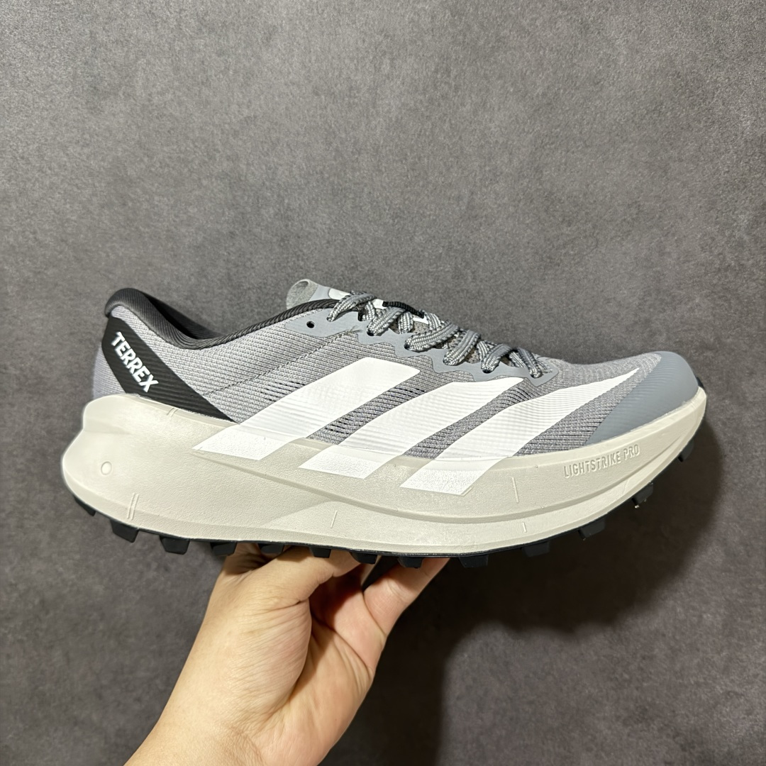 【公司级】Adidas Terrex 阿迪超轻透气缓震复古网面透气跑步鞋 货号： KH8804 尺码：40-45-选品中心