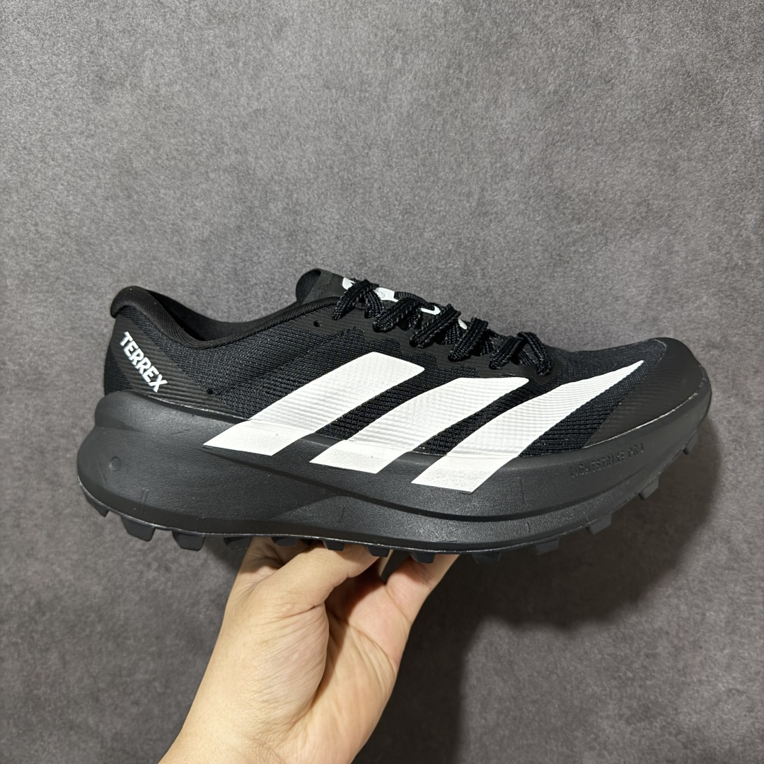 【公司级】Adidas Terrex 阿迪超轻透气缓震复古网面透气跑步鞋 货号： KH8802 尺码：40-45-选品中心