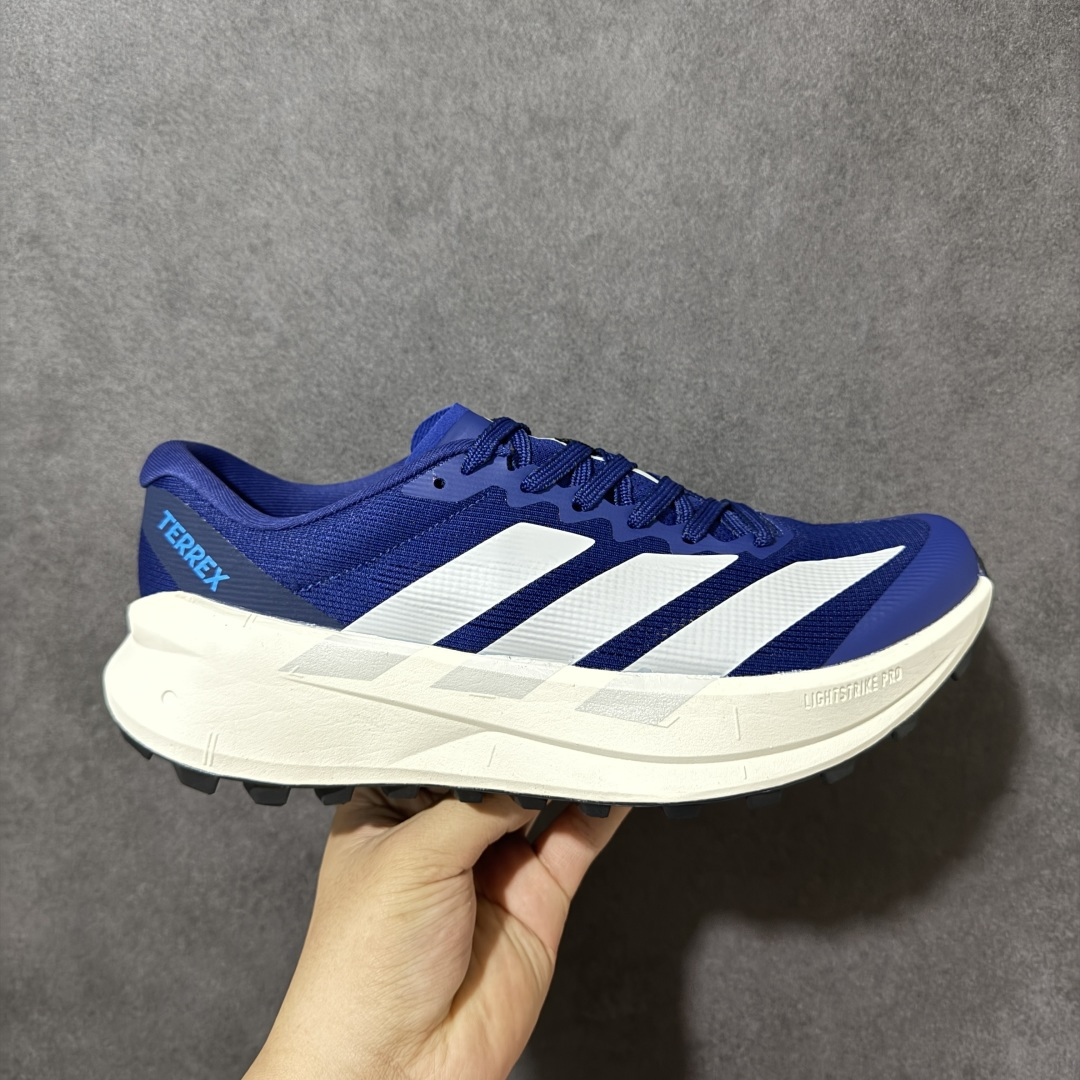 【公司级】Adidas Terrex 阿迪超轻透气缓震复古网面透气跑步鞋 货号： KH8805 尺码：40-45-选品中心