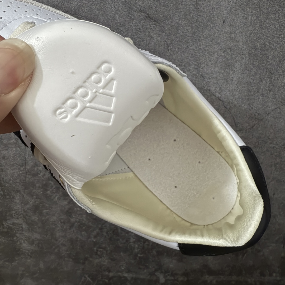 图片[8]-【渠道纯原版】Adidas Originals Changle系列 阿迪达斯 三叶草 百搭低帮休闲运动板鞋 KJ3959 市场最高版本 完美还原zp细节，注意区别市场任何版本，完全不是一路货色‼️ 全鞋原材料打造，无任何色差，正确鞋型，后跟港宝材料定型，正确微透生胶大底，反口内里头层细腻小牛皮，纸板中底 鞋垫背胶，侧面正确烫金压印字母，所有细节完美还原‼️ 尺码：35 36 36.5 37 38 38.5 39 40 40.5 41 42 42.5 43 44 44.5 45-选品中心