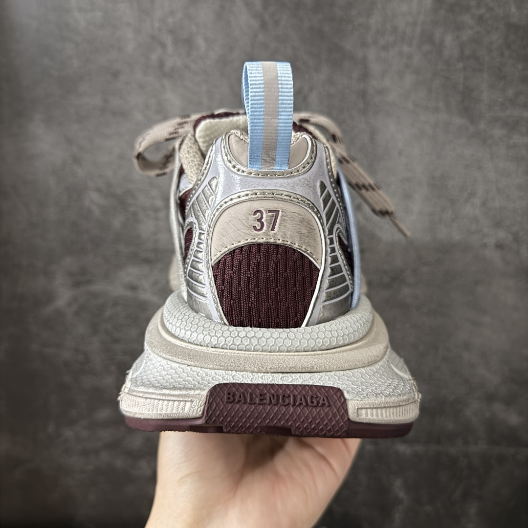 图片[4]-【XA版】巴黎3XL 蜘蛛侠绑带 Balenciaga巴黎世家 24ss 绑带做旧款 巴黎十代网眼潮流百搭低帮老爹鞋 慢工出细活 出货即最强 皮料钢丝纹高频工艺 整体鞋面及大底做旧 网眼破坏磨毛效果 各个方面均无可挑剔 尺码：35-46 偏大一码 建议比正常运动鞋买小一号-选品中心