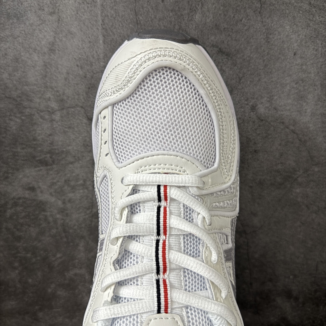 图片[5]-【首发版】亚瑟士Thom Browne TB x Asics Gel-Kayano 14系列GEL-K14 复古舒适 织物合成革减震防滑耐磨 低帮 休闲跑步鞋 原装纸板楦头开发 独家私模五层组合大底 原厂定制缓震硅胶加持 原盒原配 官方四联吊牌 一比一同步原鞋工艺和用料 后跟一样采用了GEL缓震胶 整体系列设计非常的科技感！ 锻炼跑步的同时让你一样时尚百搭！ 尺码：36-45-选品中心