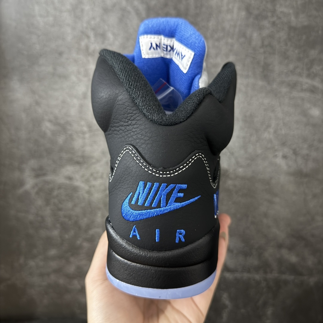 图片[4]-【KZ纯原】Awake NY x Air Jordan AJ5 联名黑蓝 DV4982-004 国内一线大厂出品 匠心打造 头层皮料原厂数据 全新纸板 模具打造 外贸 平台高端零售专供品质 品质毋庸置疑 一眼正品既视感 细节均已解码 尺码：36 36.5 37.5 38 38.5 39 40 40.5 41 42 42.5 43 44 44.5 45 46 47.5-选品中心