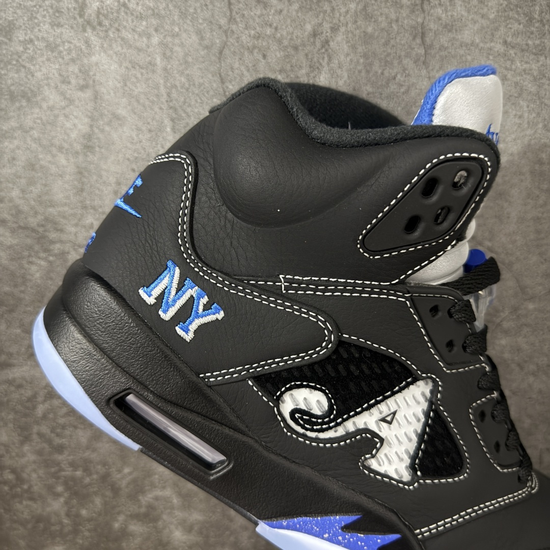 图片[7]-【KZ纯原】Awake NY x Air Jordan AJ5 联名黑蓝 DV4982-004 国内一线大厂出品 匠心打造 头层皮料原厂数据 全新纸板 模具打造 外贸 平台高端零售专供品质 品质毋庸置疑 一眼正品既视感 细节均已解码 尺码：36 36.5 37.5 38 38.5 39 40 40.5 41 42 42.5 43 44 44.5 45 46 47.5-选品中心