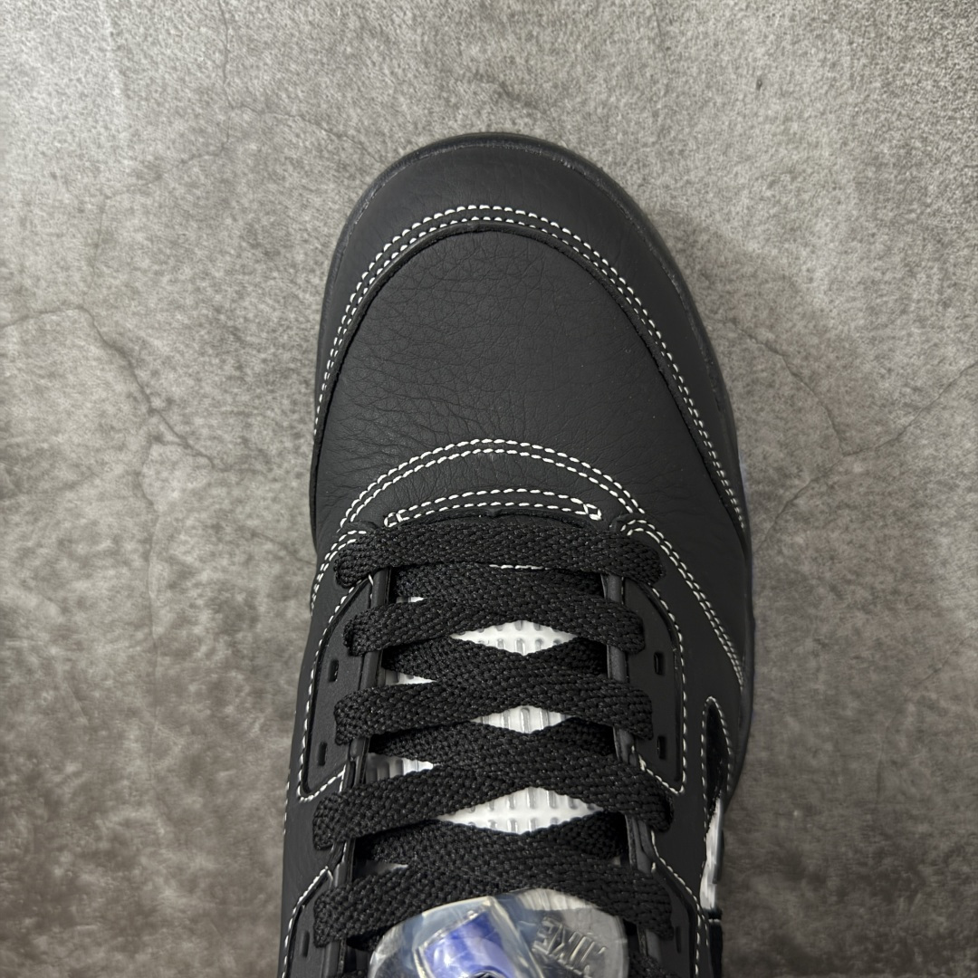 图片[5]-【KZ纯原】Awake NY x Air Jordan AJ5 联名黑蓝 DV4982-004 国内一线大厂出品 匠心打造 头层皮料原厂数据 全新纸板 模具打造 外贸 平台高端零售专供品质 品质毋庸置疑 一眼正品既视感 细节均已解码 尺码：36 36.5 37.5 38 38.5 39 40 40.5 41 42 42.5 43 44 44.5 45 46 47.5-选品中心