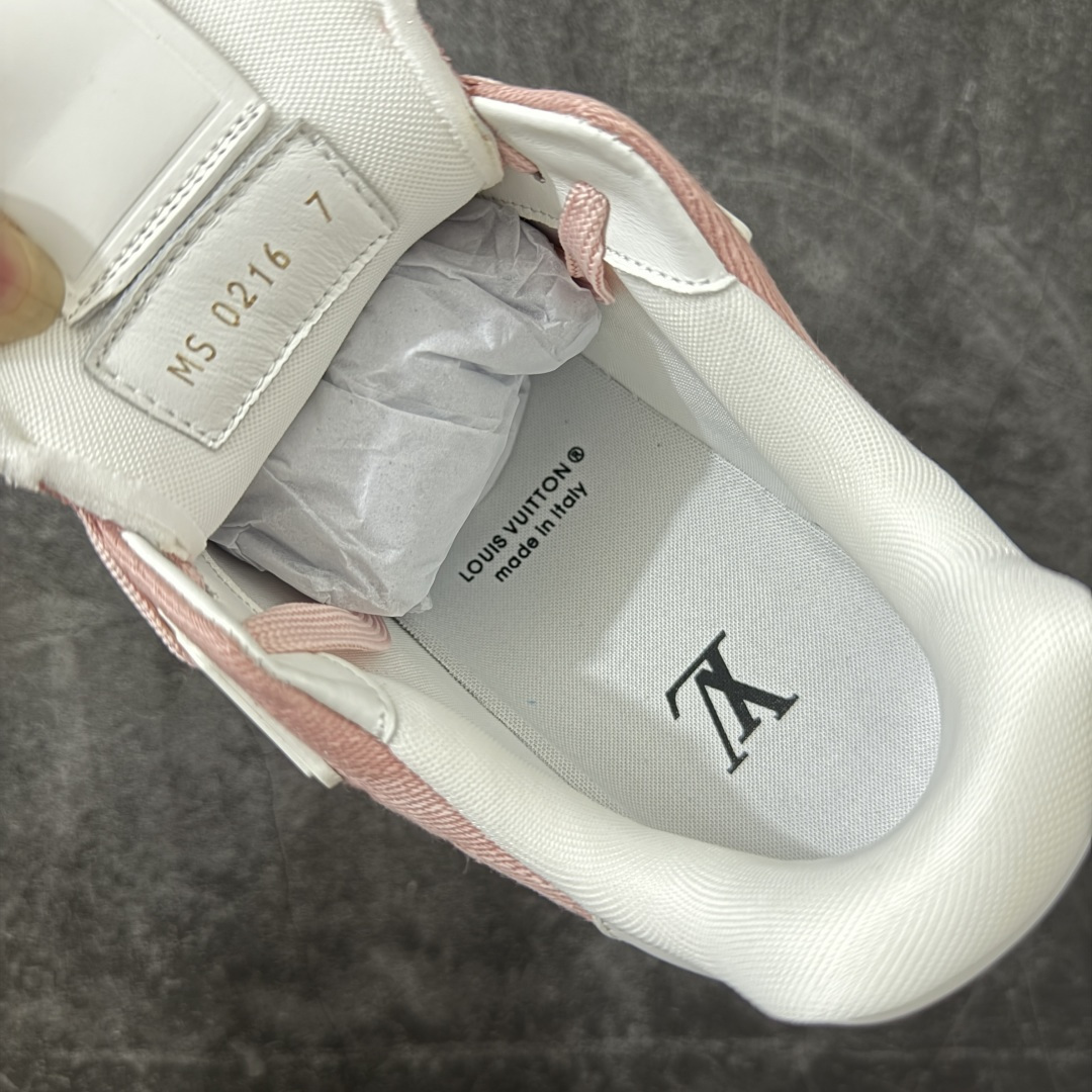 图片[10]-【广东纯原版】LV Louis Vuitton Trainer 低帮休闲板鞋 代购级别 ZP级全套包装 原版购入历时近两个月开发打造！ 经典多拼色超好看 原版完美楦型 调试了两个月 鞋面独家订制压纹粒面小牛皮 大底TPU、模具费2w+ 质感媲美原版 垫脚聚米微料加透气英伦网布 细节原版一致 ❗️请注意区分市面通货材料 版型 包装配件 尺码：35-46-选品中心