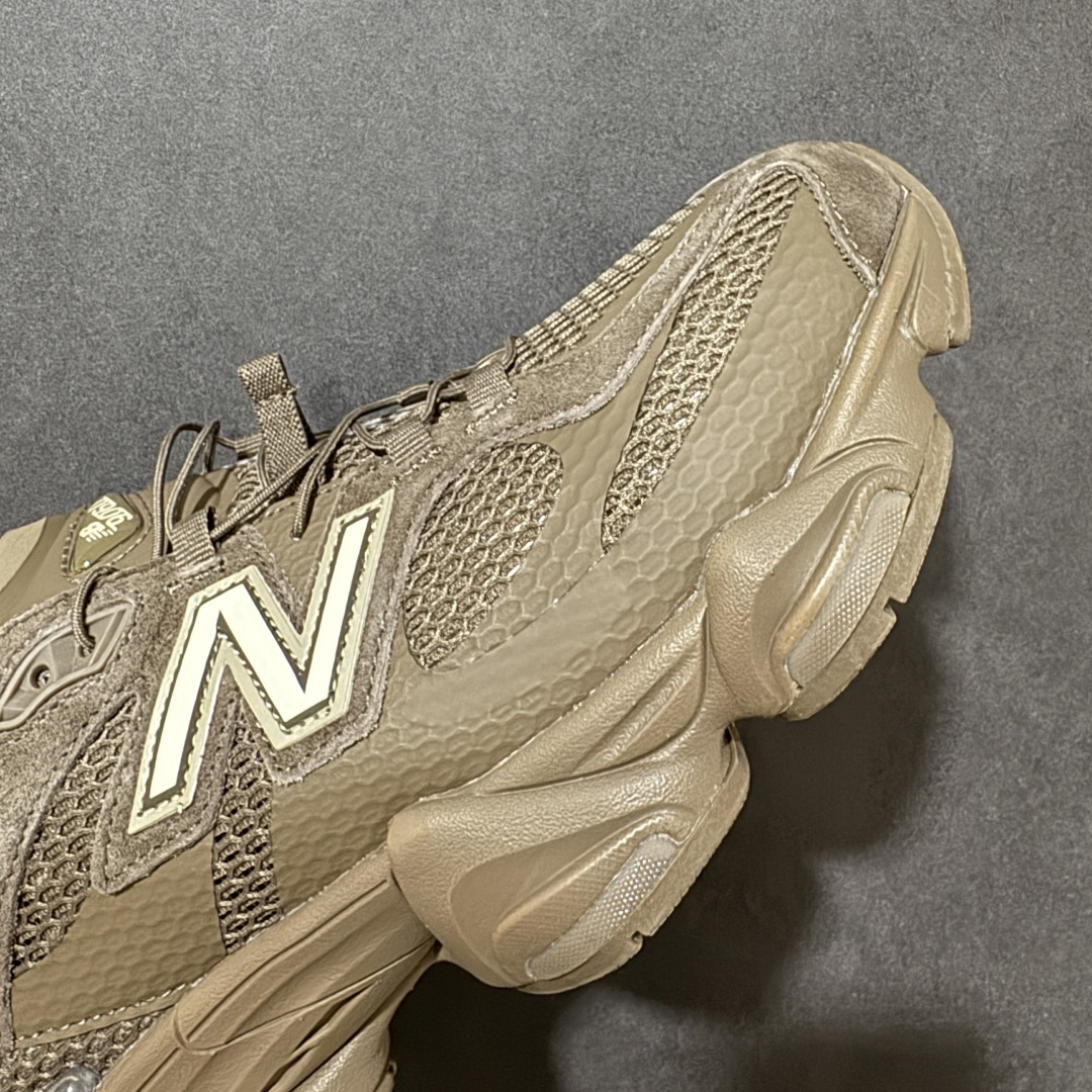 图片[8]-【公司级】New Balance 9060系列 新百伦 复古休闲运动慢跑鞋 鞋面大身由空间双格及磨砂鞋面拼接而生 采用大面积网眼以及麂皮材质覆盖鞋身 还原经典气质 搭载ABZORB避震科技 由泡沫聚酯制成 上脚可以有效减少由鞋底反弹对身体及双腿的冲击力 货号：U90606CJ 尺码：36 37 37.5 38 38.5 39.5 40 40.5 41.5 42 42.5 43 44 45-选品中心