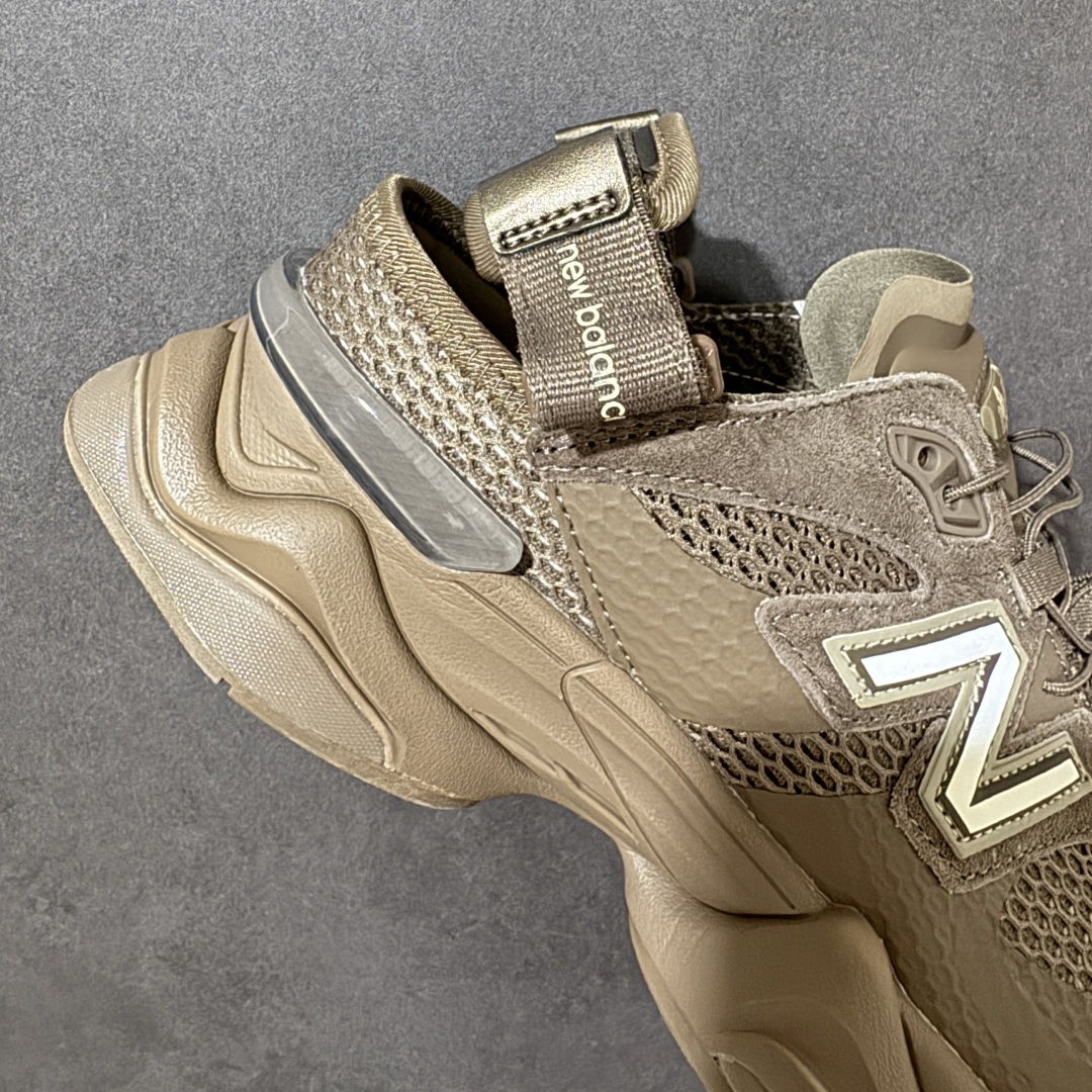图片[7]-【公司级】New Balance 9060系列 新百伦 复古休闲运动慢跑鞋 鞋面大身由空间双格及磨砂鞋面拼接而生 采用大面积网眼以及麂皮材质覆盖鞋身 还原经典气质 搭载ABZORB避震科技 由泡沫聚酯制成 上脚可以有效减少由鞋底反弹对身体及双腿的冲击力 货号：U90606CJ 尺码：36 37 37.5 38 38.5 39.5 40 40.5 41.5 42 42.5 43 44 45-选品中心