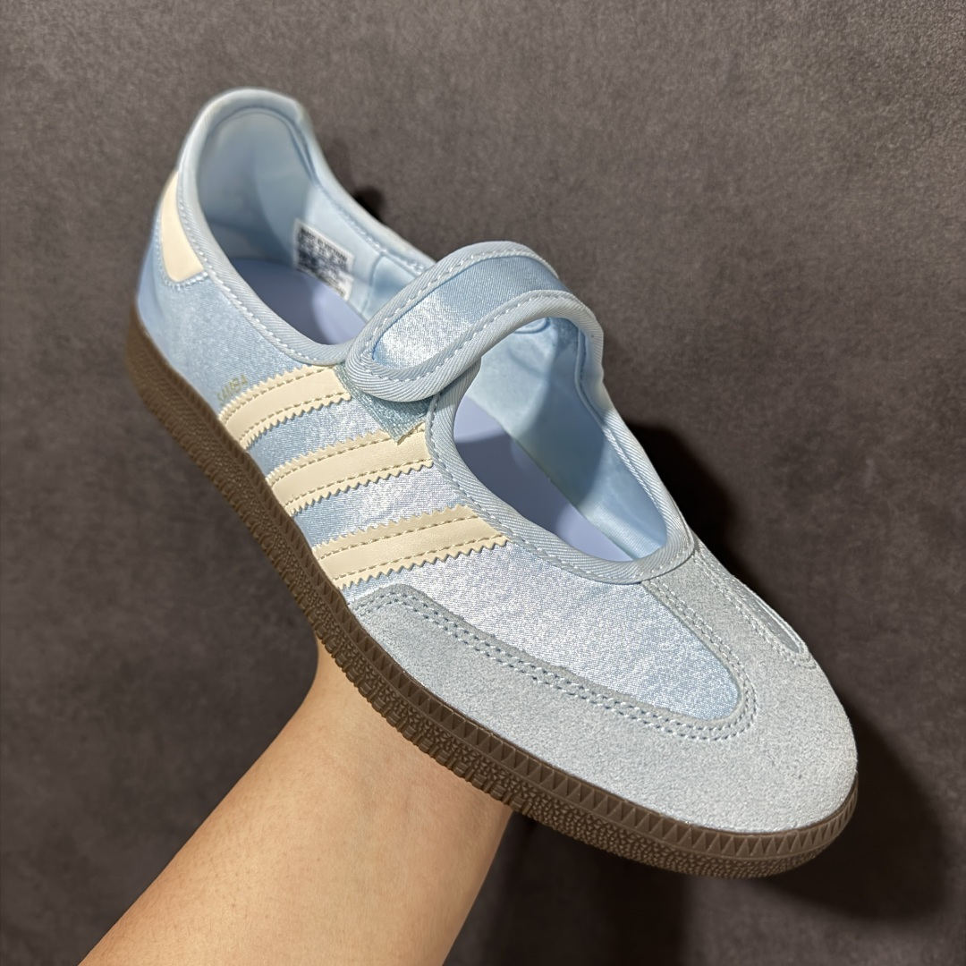 图片[3]-【公司级】阿迪达斯/三叶草Adidas Originals Samba OG Jane 桑巴舞玛丽珍系列复古魔术贴德训足球风百搭低帮休闲运动板鞋 IH9206 尺码：35 36 36.5 37 38 38.5 39 40 40.5 41-选品中心