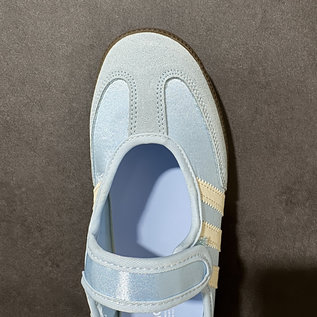 图片[5]-【公司级】阿迪达斯/三叶草Adidas Originals Samba OG Jane 桑巴舞玛丽珍系列复古魔术贴德训足球风百搭低帮休闲运动板鞋 IH9206 尺码：35 36 36.5 37 38 38.5 39 40 40.5 41-选品中心