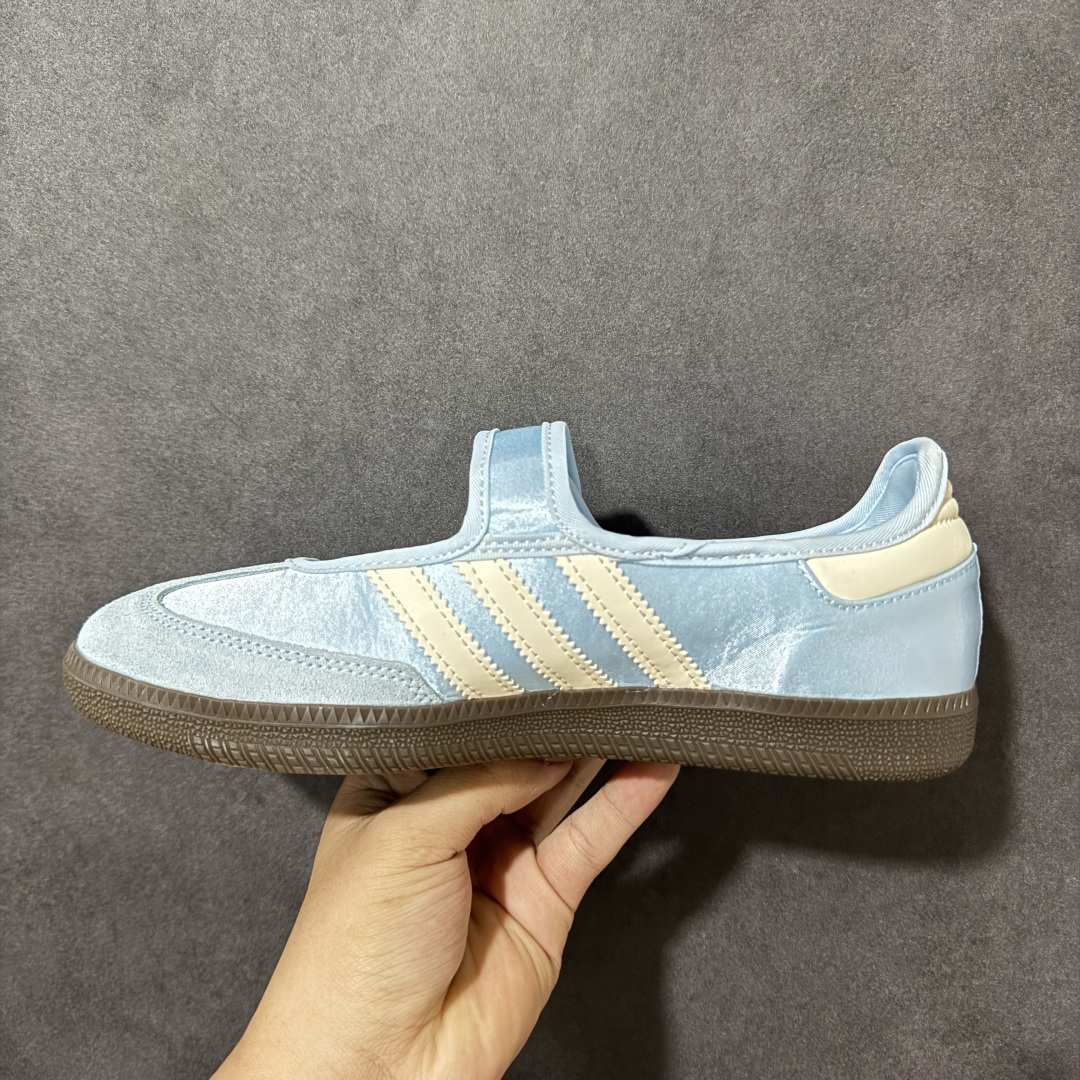 图片[2]-【公司级】阿迪达斯/三叶草Adidas Originals Samba OG Jane 桑巴舞玛丽珍系列复古魔术贴德训足球风百搭低帮休闲运动板鞋 IH9206 尺码：35 36 36.5 37 38 38.5 39 40 40.5 41-选品中心
