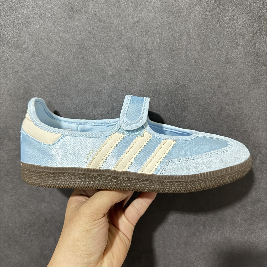 【公司级】阿迪达斯/三叶草Adidas Originals Samba OG Jane 桑巴舞玛丽珍系列复古魔术贴德训足球风百搭低帮休闲运动板鞋 IH9206 尺码：35 36 36.5 37 38 38.5 39 40 40.5 41-选品中心