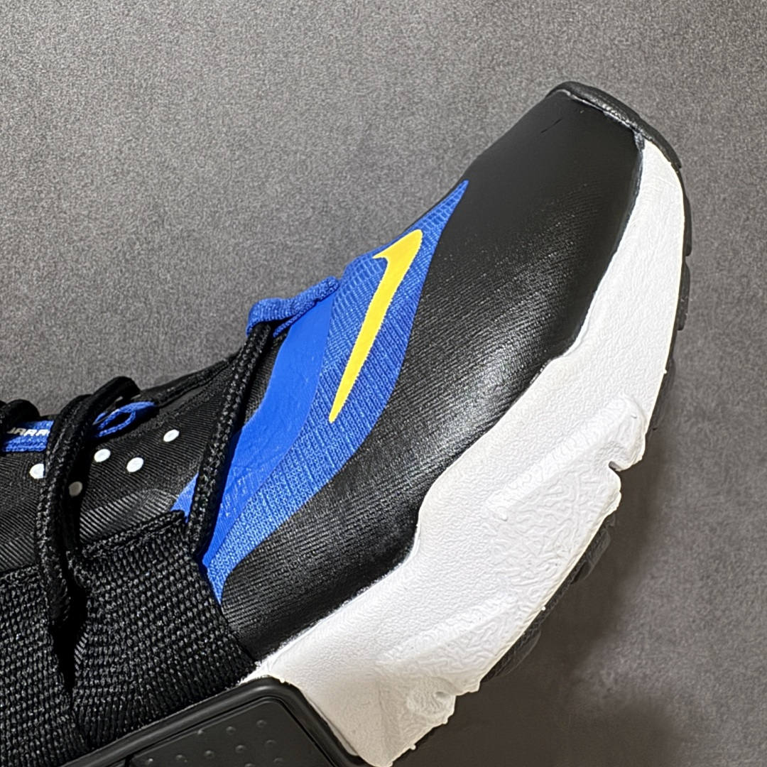 图片[8]-【公司级】Nike Air Huarache Gripp Black防滑轻便 高帮跑步鞋 男女同款 黑蓝 货号：AO1730-100 尺码：36-45 （无半码）-选品中心