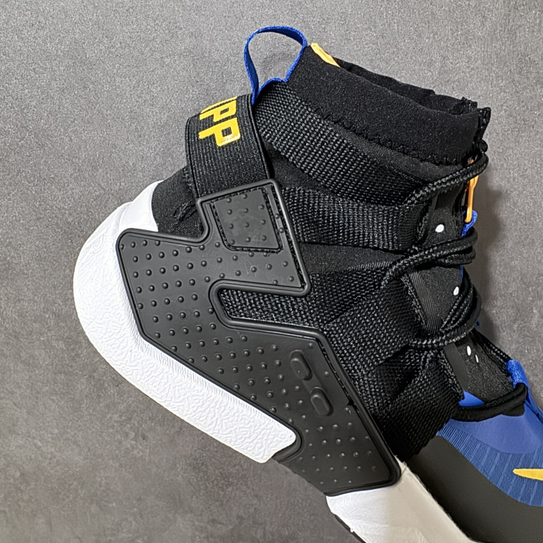 图片[7]-【公司级】Nike Air Huarache Gripp Black防滑轻便 高帮跑步鞋 男女同款 黑蓝 货号：AO1730-100 尺码：36-45 （无半码）-选品中心