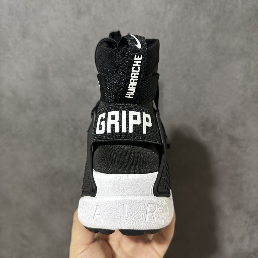 图片[4]-【公司级】Nike Air Huarache Gripp Black防滑轻便 高帮跑步鞋 男女同款 黑白 货号：AO1730-005 尺码：36-45 （无半码）-选品中心
