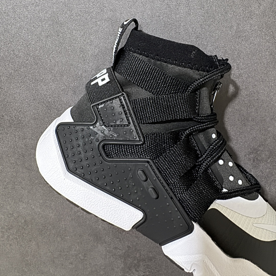 图片[7]-【公司级】Nike Air Huarache Gripp Black防滑轻便 高帮跑步鞋 男女同款 黑白 货号：AO1730-005 尺码：36-45 （无半码）-选品中心