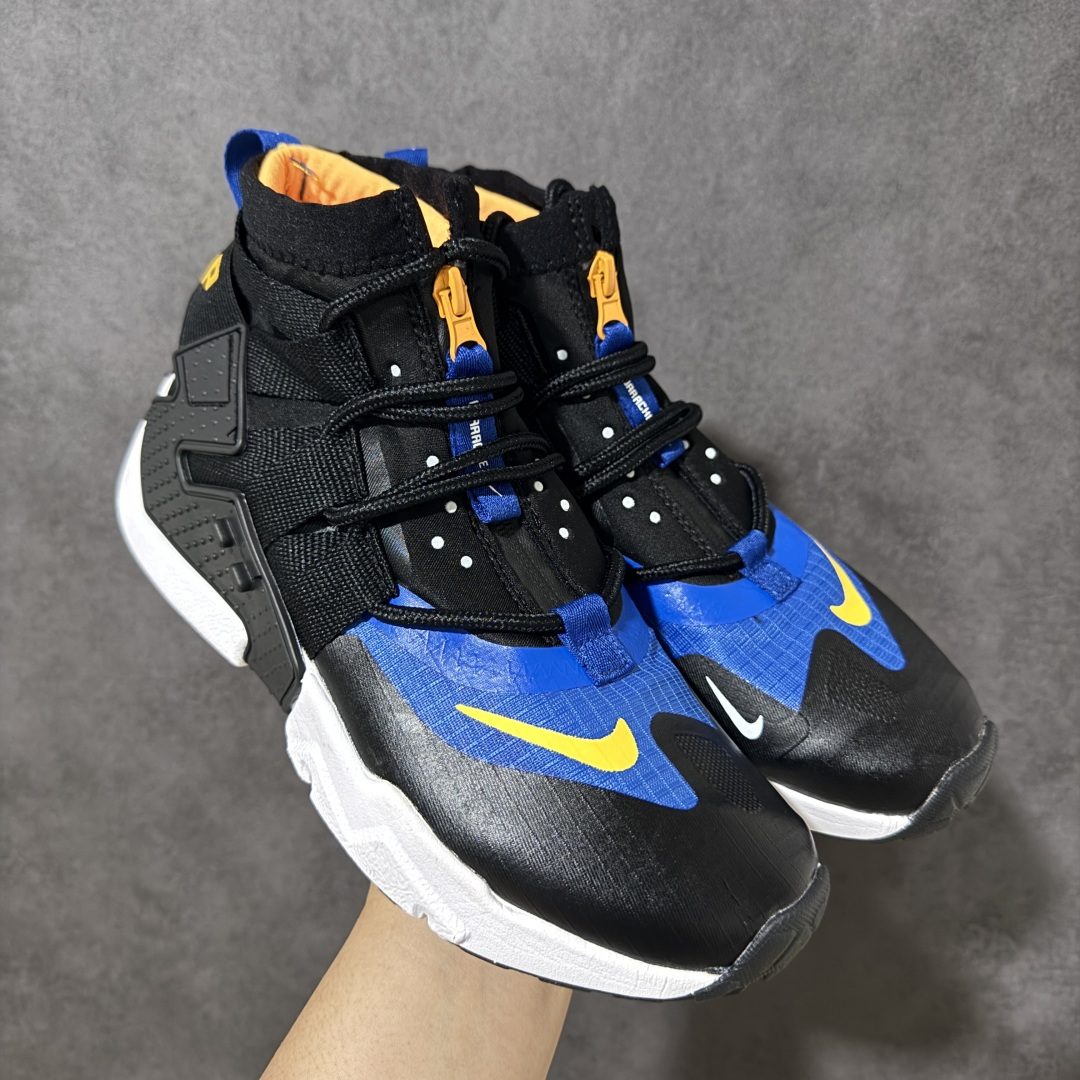 【公司级】Nike Air Huarache Gripp Black防滑轻便 高帮跑步鞋 男女同款 黑蓝 货号： 尺码：36-45 （无半码）-选品中心