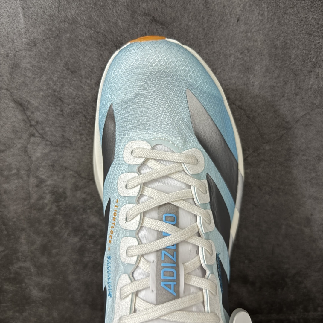 图片[5]-【NO.1纯原】Adidas Adizero Adios Pro 4 M竞训跑步鞋 KH6360 市场独一档品质 区别所有版本 原鞋购入开发数月 原材料 原档案打造 细节版型一比一 独立双层组合底私模.超软弹发泡超临界底 搭配ENERGYRODS 2.0真碳柱，每一步都动力满满 鞋面用的是Lightlock技术，轻透又贴合，就像给脚定制的一样。 中底是全掌Lightstrike Pro泡棉，软弹感超绝 真正一比一还原真实脚感💪🏻 尺码：36 36.5 37 38 38.5 39 40 40.5 41 42 42.5 43 44 44.5 45 46-选品中心