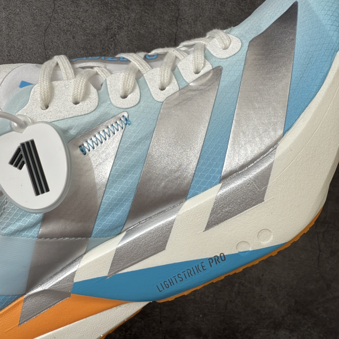 图片[6]-【NO.1纯原】Adidas Adizero Adios Pro 4 M竞训跑步鞋 KH6360 市场独一档品质 区别所有版本 原鞋购入开发数月 原材料 原档案打造 细节版型一比一 独立双层组合底私模.超软弹发泡超临界底 搭配ENERGYRODS 2.0真碳柱，每一步都动力满满 鞋面用的是Lightlock技术，轻透又贴合，就像给脚定制的一样。 中底是全掌Lightstrike Pro泡棉，软弹感超绝 真正一比一还原真实脚感💪🏻 尺码：36 36.5 37 38 38.5 39 40 40.5 41 42 42.5 43 44 44.5 45 46-选品中心