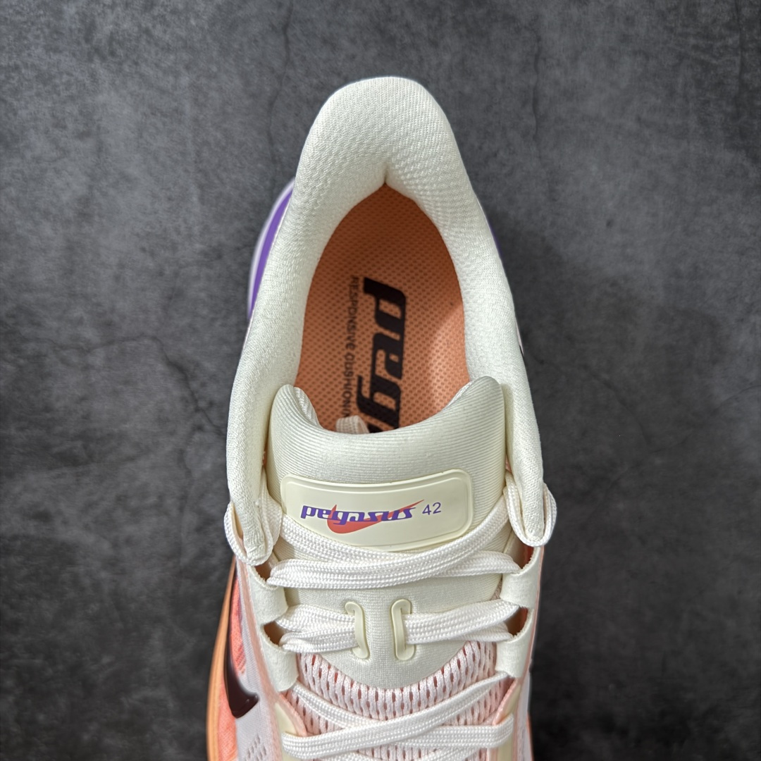 图片[8]-【XE纯原】Nike Air Zoom Pegasus 42 登月42代超级飞马系列马拉松跑步鞋 IB1881-113 平台专供 充正品质 之前未流通市场版本 内里嵌入定型海绵 中底搭载前Zoom+全掌React配置 全部原鞋开发打造 所有细节全部同步原版 全新一代拥有 Zoom Air 一如既往的稳定感和流畅感 鞋面采用工程网眼设计 为特定高热区域营造出色透气性 进一步增加鞋面的穿孔数量 让足部能够快速散热 中足搭配 Flywire 飞线 在高速运动时营造舒适稳定的贴合感 内置Zoon气垫加持 动力十足！ 尺码： 36-46-选品中心