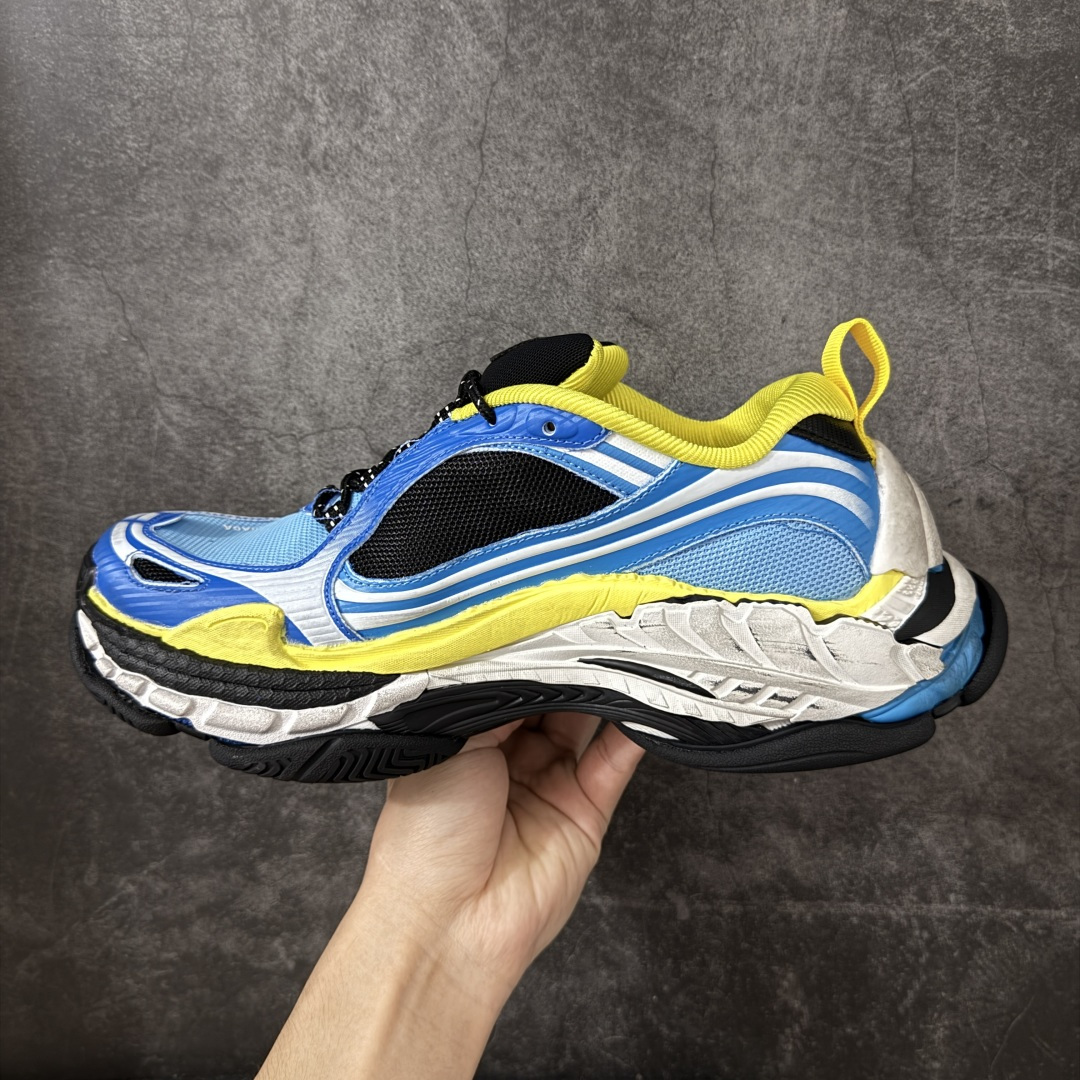 图片[2]-【i8纯原】Balenciaga巴黎世家24代 Triple S .2 灰白 低帮 老爹鞋 市场老牌巴黎世家大厂出品 品质价格无需多言 原鞋原材料打造 一比一细节还原 此款相对之前款式轻质很多 超厚鞋底增高4-5cm 高街风格 货号：865849WTR2G1800 尺码：36-46-选品中心