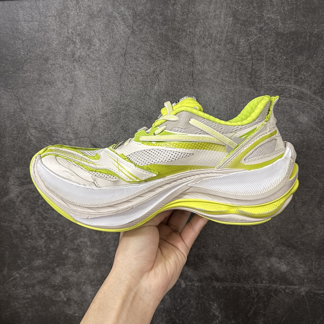 图片[2]-【i8纯原】Balenciaga巴黎世家26代 Jet 压纹印花 圆头厚底4.25cm 低帮 老爹鞋 男女款 马卡龙 市场老牌巴黎世家大厂出品 品质价格无需多言 原鞋原材料打造 一比一细节还原 此款相对之前款式轻质很多 超厚鞋底增高4-5cm 高街风格 尺码：35-46-选品中心