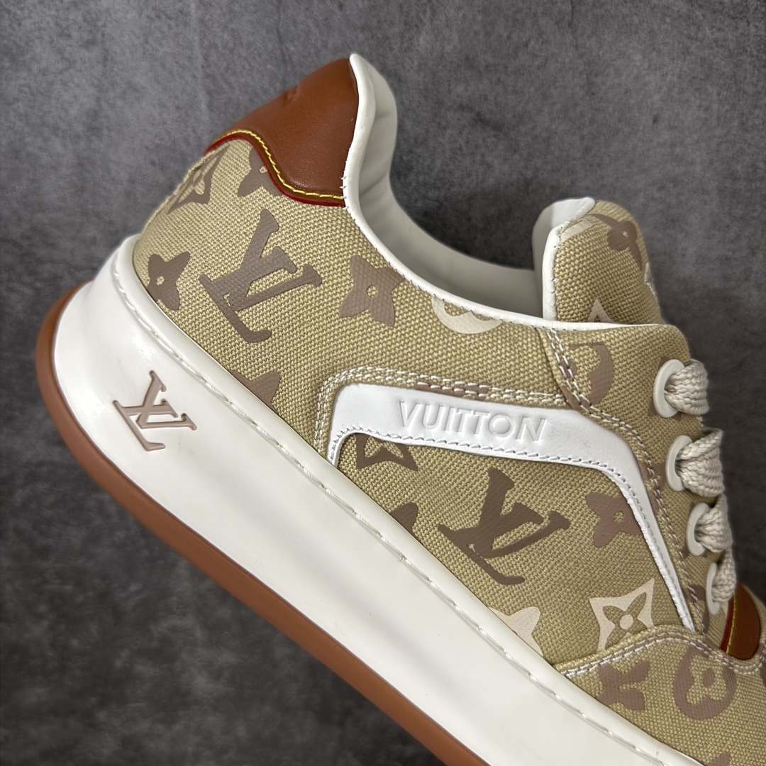 图片[7]-【HS顶级礼盒版】LV 路易威登LOUIS VUITTON Tilted Low Sneakers 倾斜系列低帮复古休闲运动文化百搭板鞋 2026早春款板鞋 饼干鞋 礼盒包装 私模开发大底 正确细节 原鞋原材料1：1打造 完美版型做工 欢迎对比市场任何品质的货品 广东原产 专业LV大厂出品 正确底 大底开发近半年 原楦型开发纸版 全鞋原材料打造 细节 针车 烫金 中底无可挑剔 包装说明书防尘布袋物件(附送官方快递加固牛皮纸外盒!!)# 尺码：39 40 41 42 43 44 45 46-选品中心