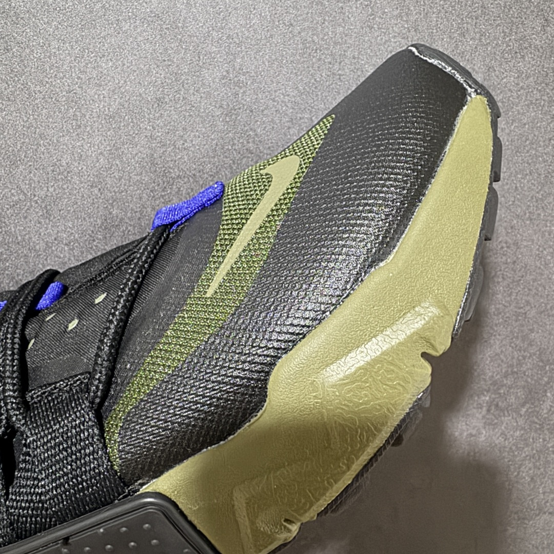 图片[8]-【公司级】Nike Air Huarache Gripp Black防滑轻便 高帮跑步鞋 男女同款 黑蓝 货号：AT0298-001 尺码：36-45 （无半码）-选品中心