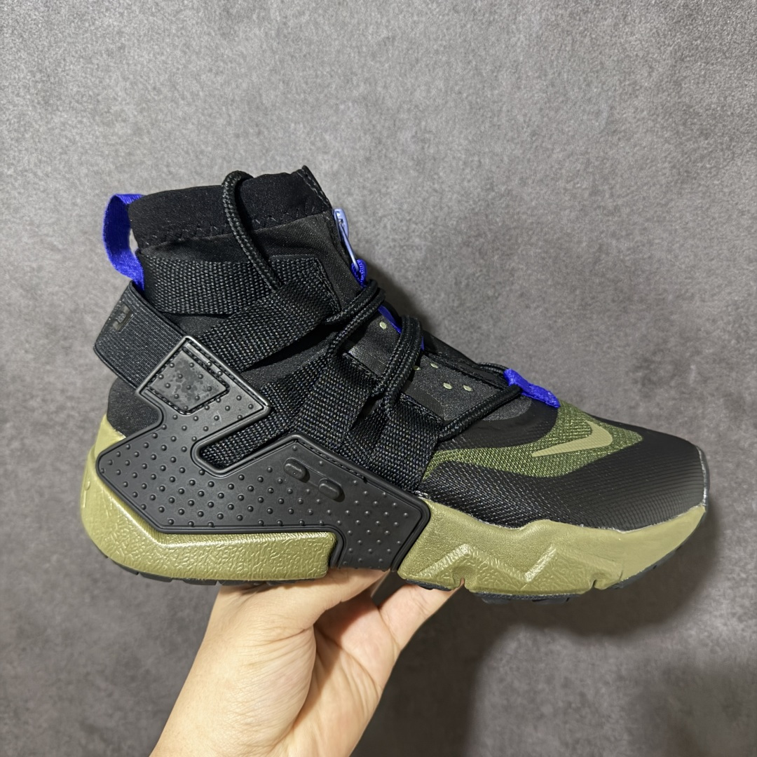 NO:854602,Local support store [company level] Nike Air Huarache Gripp Black non-slip lightweight high-top running shoes, same style for men and women, black and blue, item number AT0298-001, size 36-45 (no half size), code WEB240250,19860909本地 支持放店【公司级】Nike Air Huarache Gripp Black防滑轻便 高帮跑步鞋 男女同款 黑蓝 货号AT0298-001 尺码36-45（无半码） 编码WEB240250,,Men's shoes