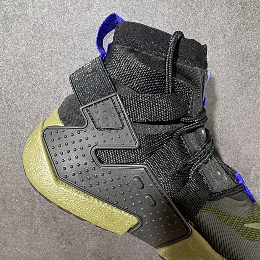 图片[7]-【公司级】Nike Air Huarache Gripp Black防滑轻便 高帮跑步鞋 男女同款 黑蓝 货号：AT0298-001 尺码：36-45 （无半码）-选品中心