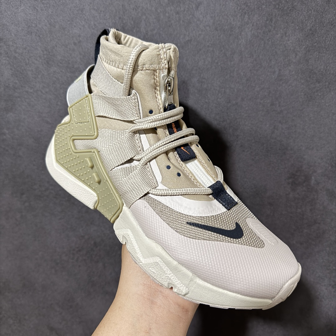 图片[3]-【公司级】Nike Air Huarache Gripp Black防滑轻便 高帮跑步鞋 男女同款 黑蓝 货号：AQ2802-002 尺码：36-45 （无半码）-选品中心